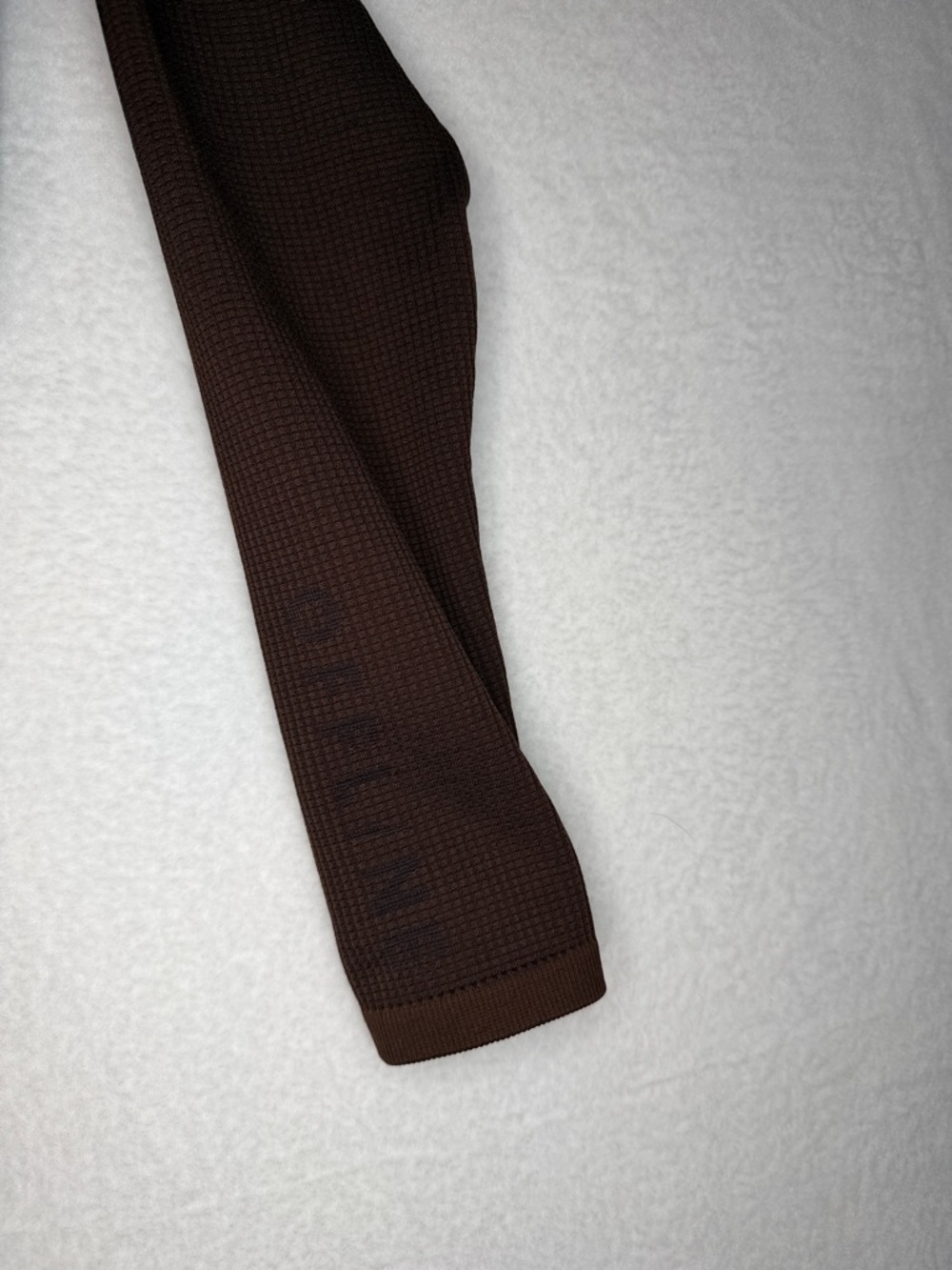 Women's Aerie OffLine Long Sleeve Cropped Top‎ - Brown Size Medium - Picture 4 of 6